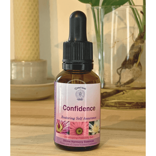 Confidence Essence – Restoring Self Assurance - Align Your Vibe. This vibrational essence promotes greater confidence and self assurance.