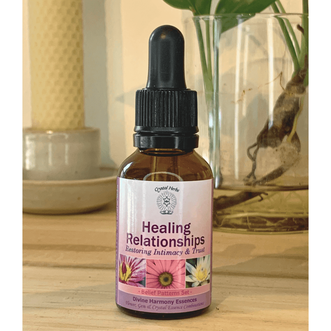 Healing Relationships Essence – Restoring Intimacy and Trust - Align Your Vibe. This vibrational essence provides support for anyone who finds interpersonal relationships challenging.