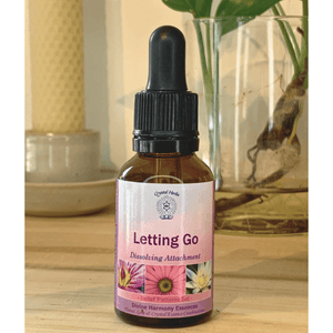 Letting Go Essence – Dissolving Attachment - Align Your Vibe. This vibrational essence helps dissolve the pain of emotional attachment