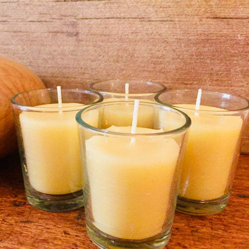 Align Your Vibe - 15 hour beeswax votive candle